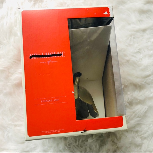 OPALHOUSE Enamel Flower Ceiling Pendant Light - Picture 4 of 8